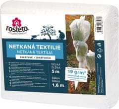 Rosteto Neotex / netkani material - bela 19g širina 5 x 1,6 m