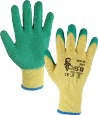 Polovične pletene rokavice s pletenim pasom - Roxy velikost 10 - 1 par