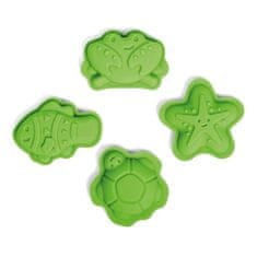 Bigjigs Toys Silikonski kalupi Green Meadow