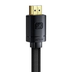 BASEUS Kabel HDMI do HDMI High Definition 10m, 8K (črn)