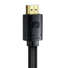 BASEUS Kabel HDMI do HDMI Baseus visoke ločljivosti 5 m, 8K (črn)