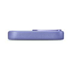iCARER Ohišje iz naravnega usnja za iPhone 14 Pro Max MagSafe Case Leather light purple
