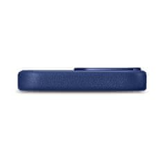iCARER Usnjeni ovitek za iPhone 14 Pro MagSafe Case Leather blue