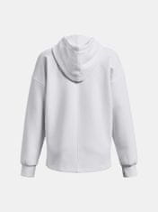 Under Armour Pulover Summit Knit Hoodie-WHT XS