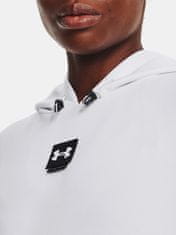 Under Armour Pulover Summit Knit Hoodie-WHT XS