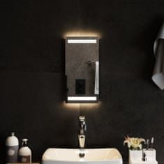 Vidaxl LED kopalniško ogledalo 20x40 cm
