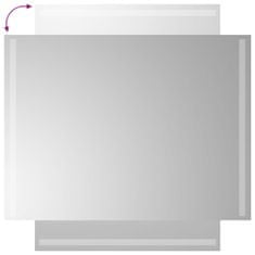 Vidaxl LED kopalniško ogledalo 60x80 cm