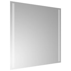 Vidaxl LED kopalniško ogledalo 60x60 cm