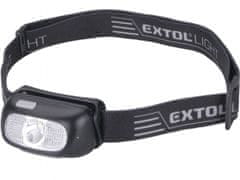 Extol Light naglavna svetilka 130lm CREE XPG, USB polnjenje, poznejši sij 40m, 5W CREE XPG ICE