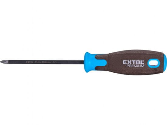 Extol Premium Phillips izvijač PH SUPERGRIP, PH 1x100mm, CrV