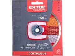 Extol Premium Diamantna rezalna plošča poln krog - mokro rezanje, O 125x22,2x2mm