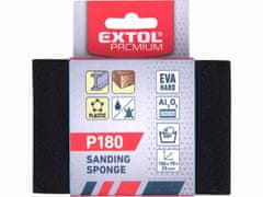 Extol Premium Goba za brušenje, 100x70x25mm, P180, štiristranski, abraziv-korund