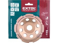 Extol Industrial Diamantno rezilo abrazivno enovrstično, O 115x22,2mm