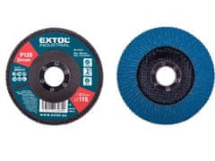 Extol Industrial Lamelni disk poševni cirkon, P120, O 115mm