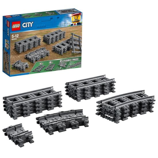 LEGO CITY 60205 Železniški tiri