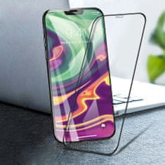 MG Hard Ceramic zaščitno steklo za iPhone 13 / 13 Pro, črna