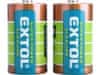 Extol Energy Alkalne baterije, 2ks, 1,5V D (LR20)