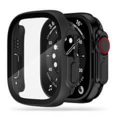 Tech-protect Defense 360 ovitek z zaščitnim steklom za Apple Watch Ultra 49mm, črna