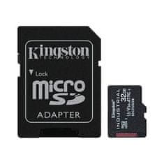 Kingston Kingstonov industrijski/mikro SDHC/32GB/UHS-I U3/Class 10/+ adapter