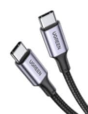 Ugreen Kabel USB-C na USB-C UGREEN US316, 100 W, 3 m (črn)