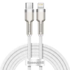 BASEUS USB-C cable for Lightning Baseus Cafule, PD, 20W, 2m (white)