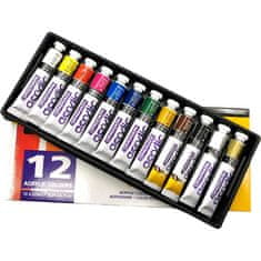 Daler Rowney Set akrilnih barv Graduate, 12x22ml