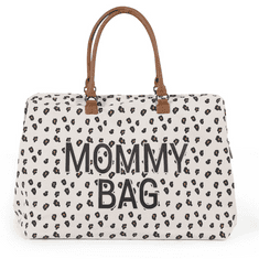 Childhome Previjalna torba Mommy Bag Platneni leopard