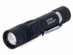 Bailong Alu akumulatorska LED CREE zoom ročna svetilka XM-L T6 400m