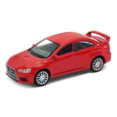 Welly Mitsubishi Lancer EVO 1:34 rdeča