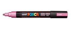 Uni-ball POSCA akrilni marker - kovinsko roza 2,5 mm