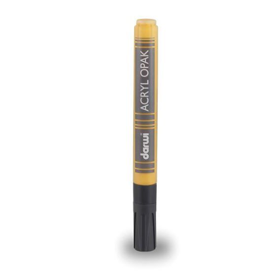 Darwi ACRYL marker grob - oker rumena 6 ml