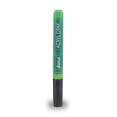 Darwi ACRYL marker grobo - Trajni zeleni 6 ml