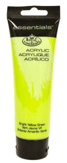 Royal & Langnickel akrilna barva 120ml BRIGHT YELLOW GREEN