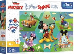 Trefl Puzzle Super Shape XXL Mickey Mouse: Zabava 60 kosov