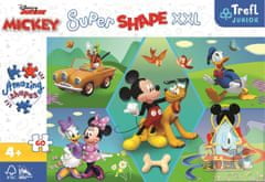 Trefl Puzzle Super Shape XXL Mickey Mouse: Zabava 60 kosov