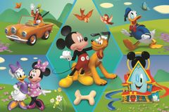 Trefl Puzzle Super Shape XXL Mickey Mouse: Zabava 60 kosov