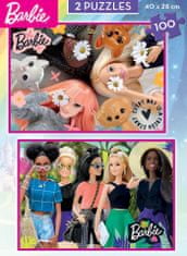 Educa Puzzle Barbie 2x100 kosov