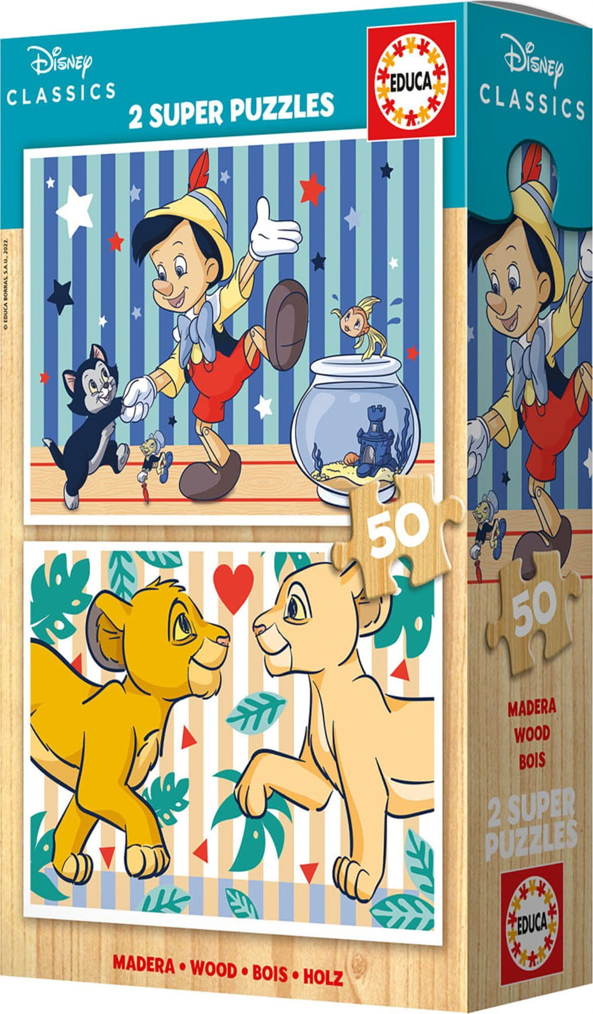 2x50 Encanto Disney Wood - Educa Borras