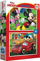 Educa Puzzle Mickey Mouse: zabaviščni park 2x20 kosov