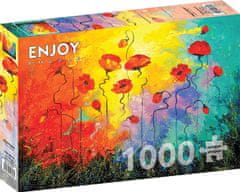 ENJOY Puzzle Magic Poppies 1000 kosov