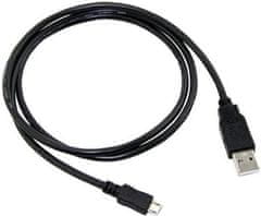 USB 2.0 AM/Micro kabel, 0,5 m, črn