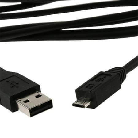 CABLEXPERT Kabel USB A Moški/Mikro USB Moški 2.0, 1 m, črn Visoka kakovost