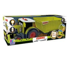 Happy People Traktor s prikolico CLAAS KIDS AXION 870 + CARGOS 750