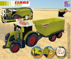 Happy People Traktor s prikolico CLAAS KIDS AXION 870 + CARGOS 750