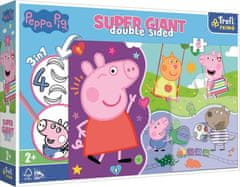 Trefl Puzzle Super velikan Peppa Pig 15 kosov - obojestransko