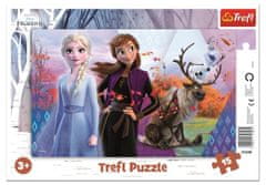 Trefl Puzzle Frozen 2 - Čarobni svet Ane in Else / 15 kosov