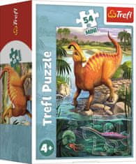 Trefl Minipuzzle 54 kosov Dinozavri 4 vrste