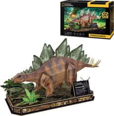 CubicFun 3D sestavljanka National Geographic: Stegosaurus 62 kosov