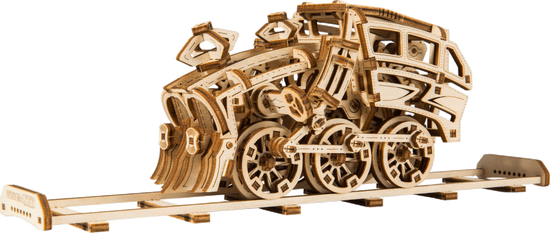 Wooden city 3D sestavljanka Dream Express s tiri 220 kosov