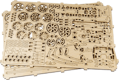 Wooden city 3D sestavljanka Dream Express s tiri 220 kosov